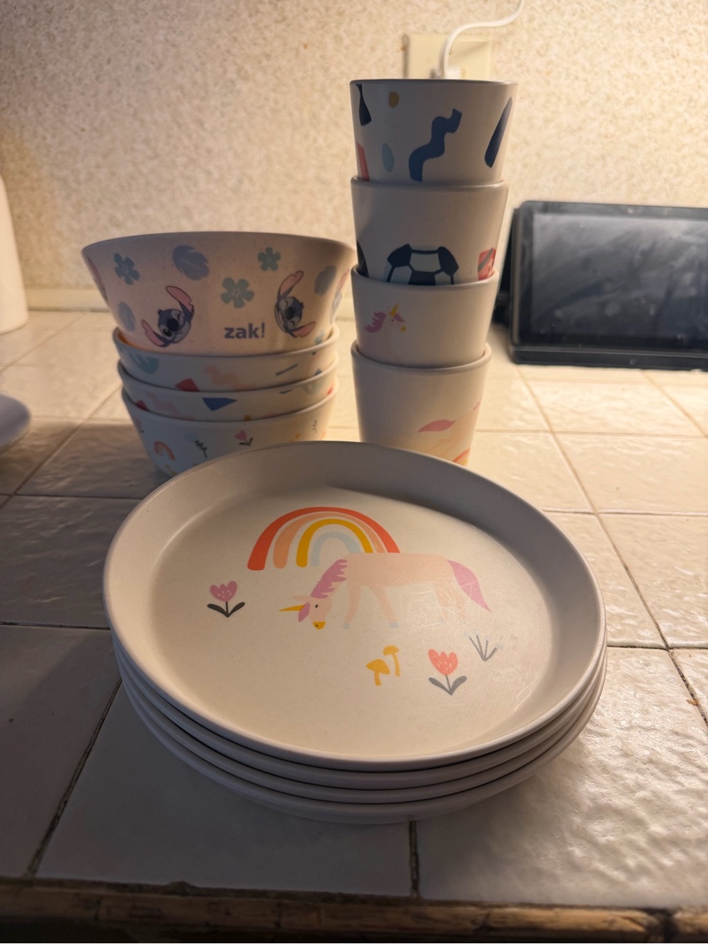 Bamboo Pillowfort Toddler plates